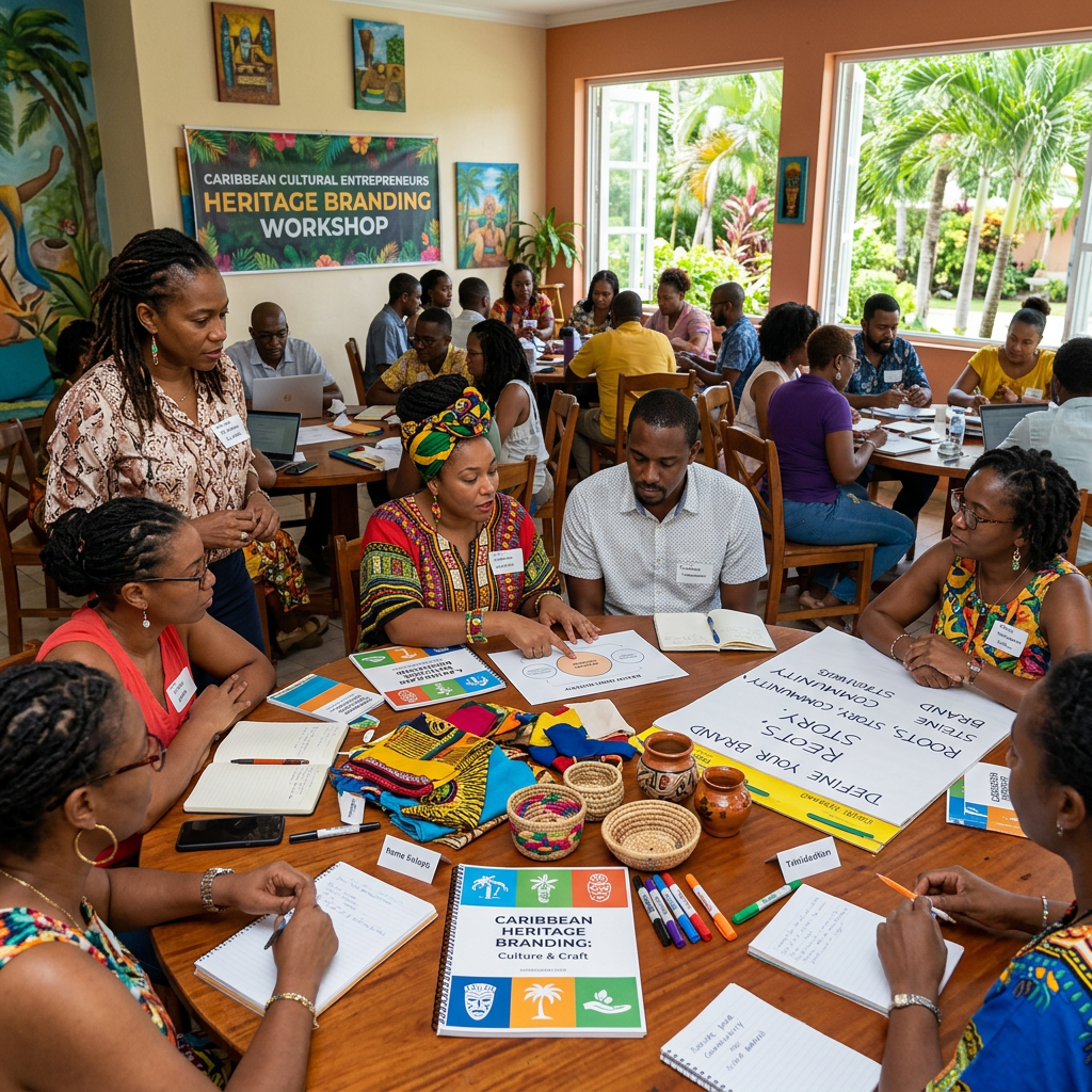 Caribbean cultural entrepreneurs heritage branding workshop